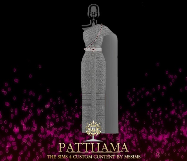  MSSIMS: Patthama set   Dress and Accessories