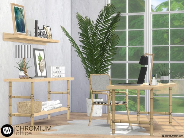  The Sims Resource: Chromium Office by wondymoon