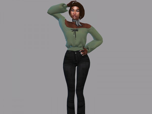  The Sims Resource: Summer Jeans by Teenageeaglerunner