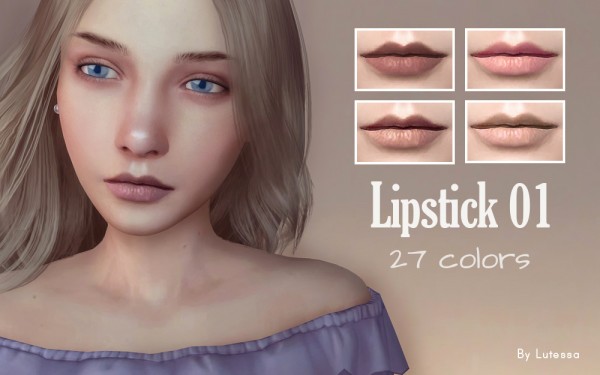  Lutessa: Lipstick 01