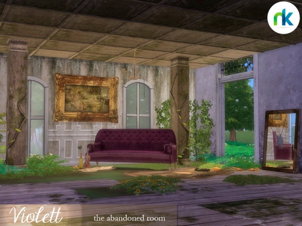  The Sims Resource: Violett Room by Nikadema