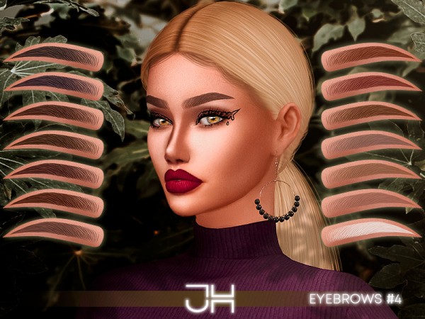  The Sims Resource: Eyebrow 4  by Jul Haos