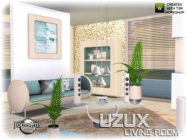  The Sims Resource: Uzux livingroom by jomsims