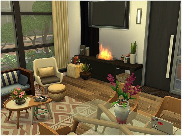  The Sims Resource: Little Wood House by lotsbymanal