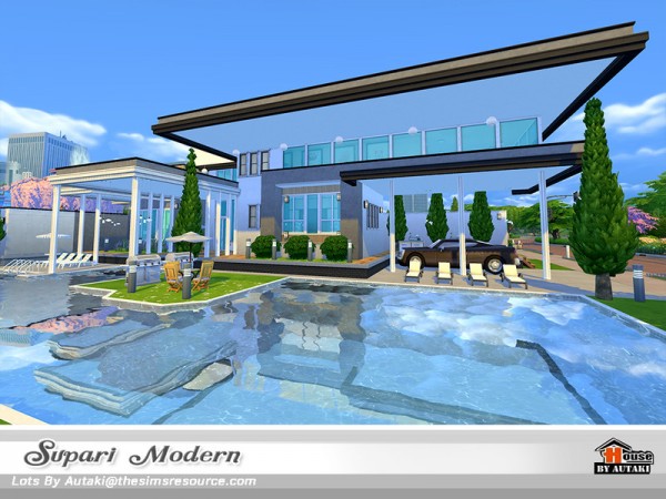  The Sims Resource: Supari Modern NoCC by autaki