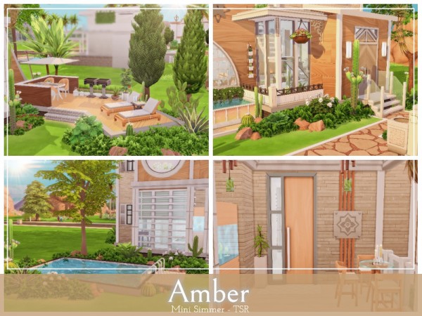  The Sims Resource: Amber House by Mini Simmer