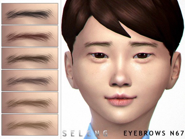  The Sims Resource: Eyebrows N67 by Seleng