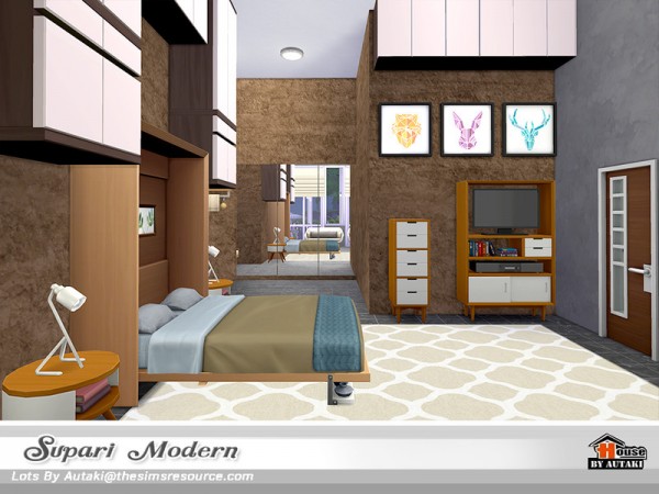  The Sims Resource: Supari Modern NoCC by autaki