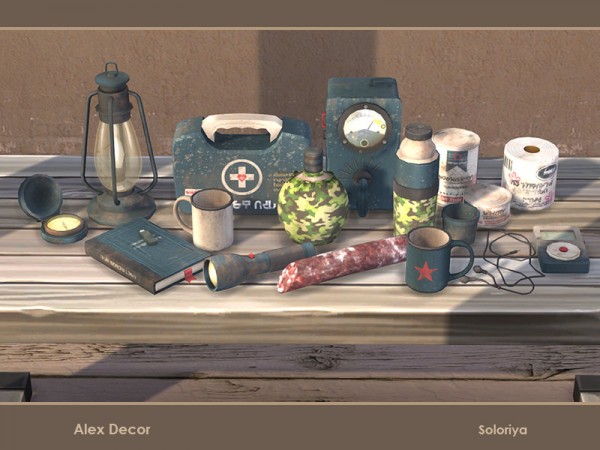  The Sims Resource: Alex Decor by soloriya