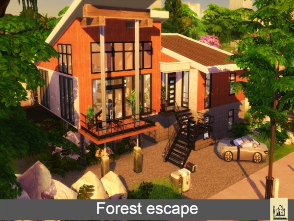  The Sims Resource: Forest escape by GenkaiHaretsu