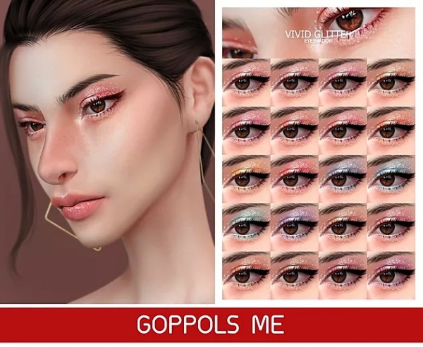  GOPPOLS Me: Vivid Glitter Eyeshadow
