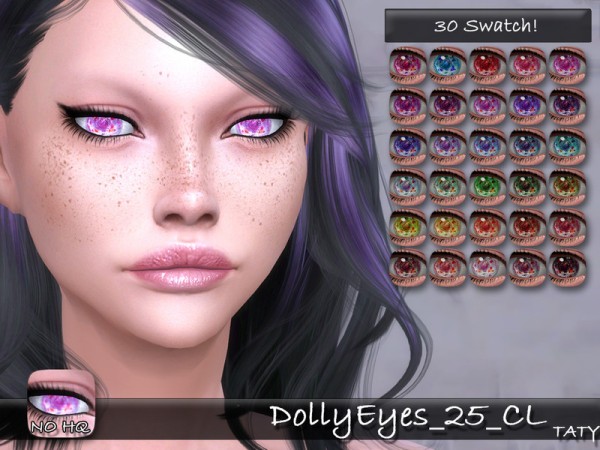  The Sims Resource: Dolly Eyes 25 by Taty