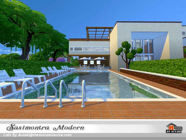  The Sims Resource: Sasimontra Modern NoCC by autaki