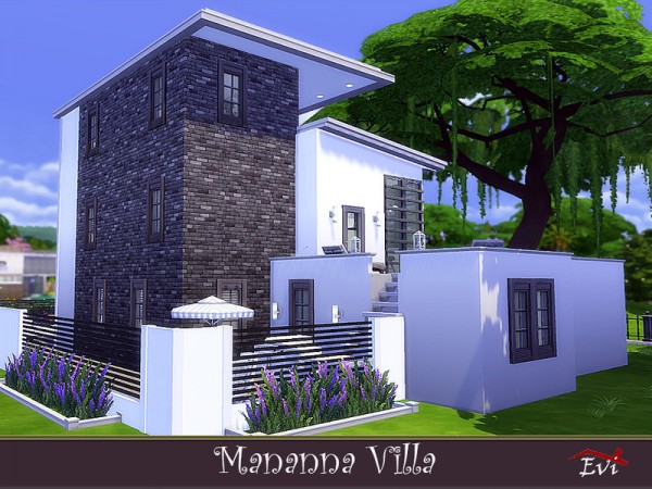  The Sims Resource: Mananna Villa by Evi