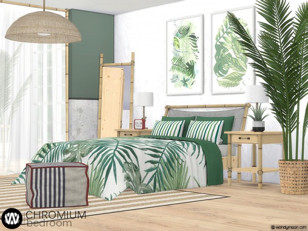  The Sims Resource: Chromium Bedroom by wondymoon