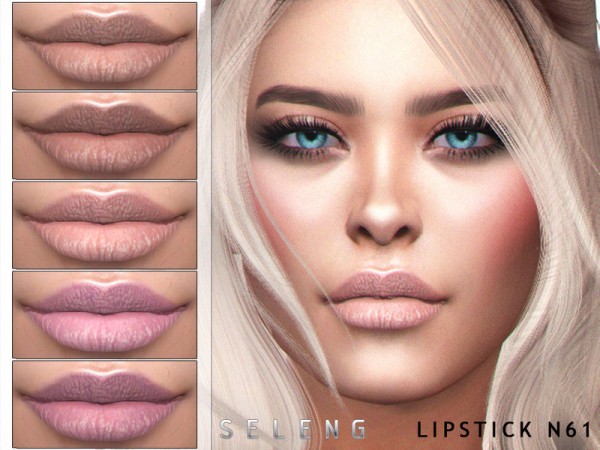  The Sims Resource: Lipstick N61 by Seleng
