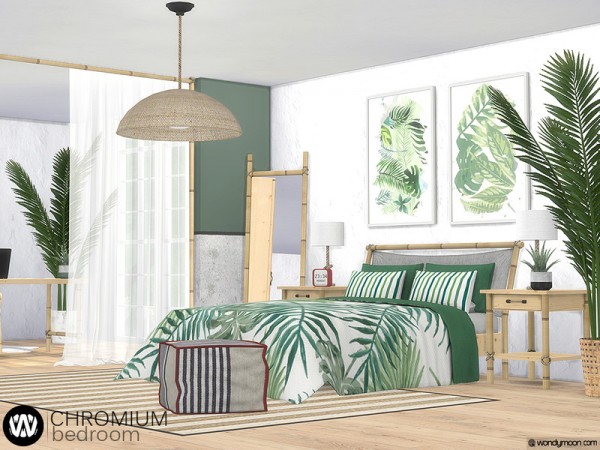  The Sims Resource: Chromium Bedroom by wondymoon