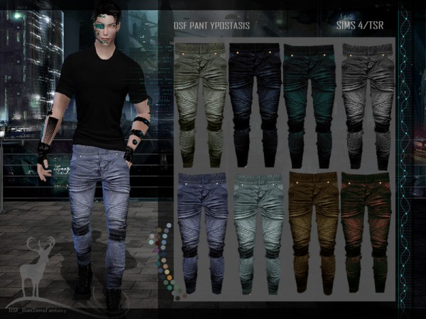  The Sims Resource: Pants Ypostasis by DanSimsFantasy