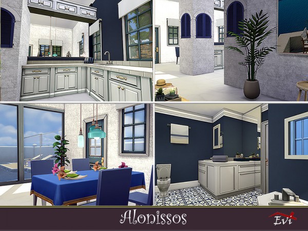  The Sims Resource: Alonissos House by Evi