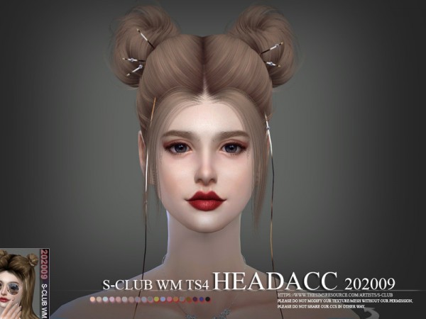  The Sims Resource: Headacc 202009 by S Club
