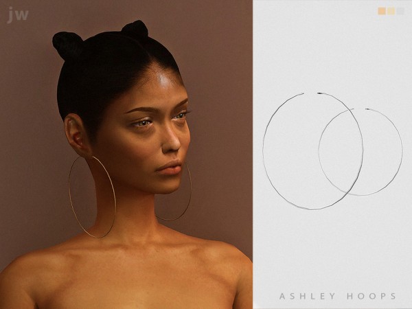  The Sims Resource: Ashley hoops by jwofles sims