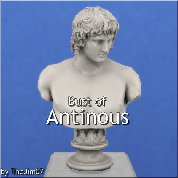  Mod The Sims: Bust of Antinous by TheJim07