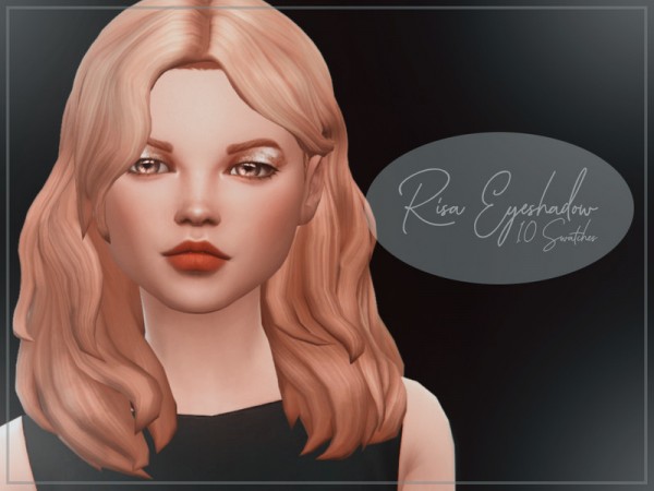  The Sims Resource: Risa Eyeshadow by Reevaly
