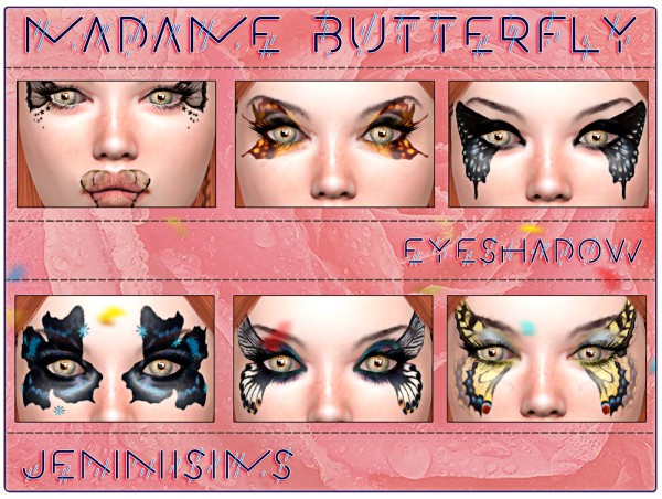  Jenni Sims: Eyeshadow Madame Butterfly