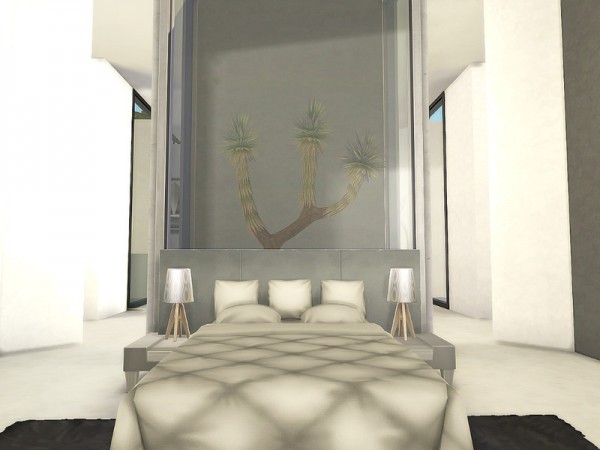  The Sims Resource: Modern Minimalistic Home   No CC by Sarina Sims