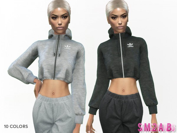  The Sims Resource: 402   Full Zip Hoddie by sims2fanbg