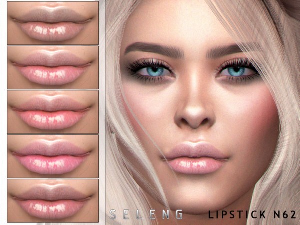  The Sims Resource: Lipstick N62 by Seleng