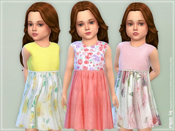 The Sims Resource: Toddler Dresses Collection P137 by lillka