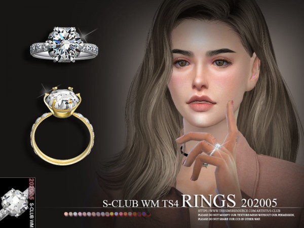  The Sims Resource: Rings  202005 by S Club