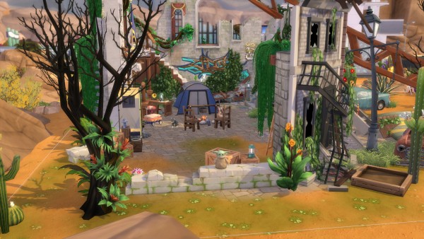  Mod The Sims: Apocalyptic Ruin by ezeliastarpuff
