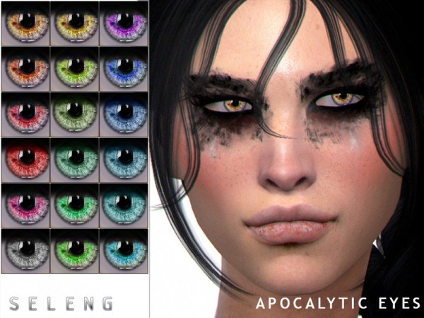 The Sims Resource: Apocalytic Eyes by Seleng