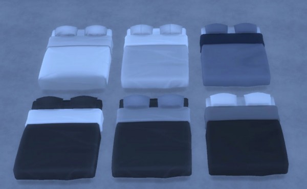  Sims Artists: Double beds mattress