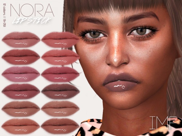  The Sims Resource: Nora Lipstick N.261 by IzzieMcFire