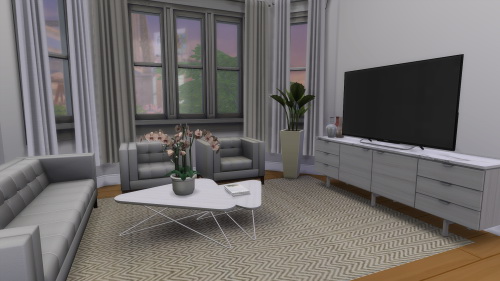  Modern Crafter: Spacious apartment living room