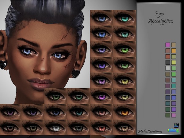  The Sims Resource: Eyes Apocalyptic 2 by MahoCreations
