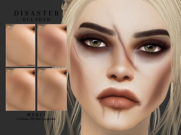  The Sims Resource: Disaster Blusher by Merci