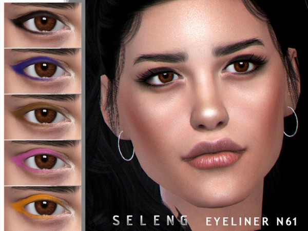  The Sims Resource: Eyeliner N61 by Seleng