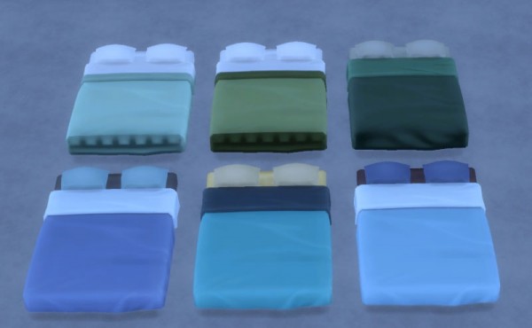  Sims Artists: Double beds mattress