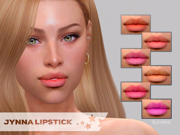  The Sims Resource: Jynna Lipstick by KatVerseCC