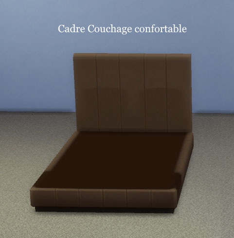 Sims Artists: Frame of double beds