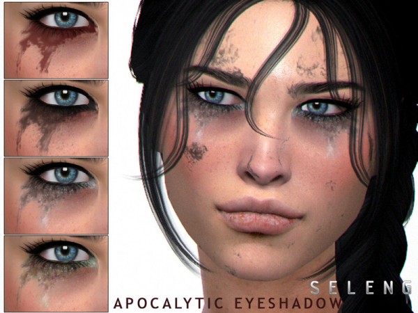  The Sims Resource: Apocalytic Eyeshadow by Seleng