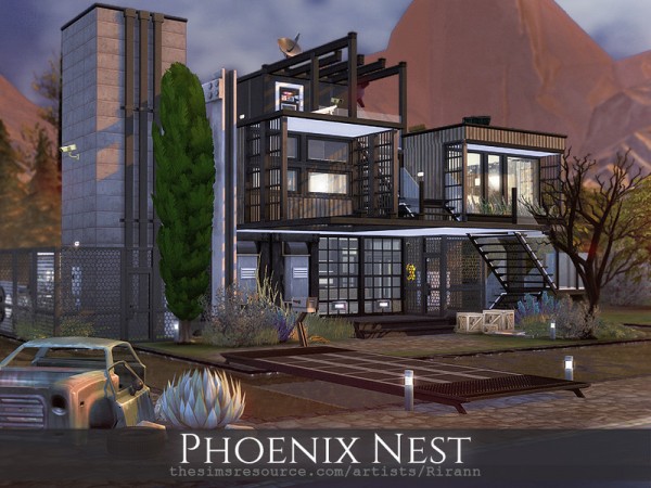  The Sims Resource: Phoenix Nest by Rirann
