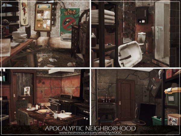  The Sims Resource: Apocalyptic Neighborhood by MychQQQ