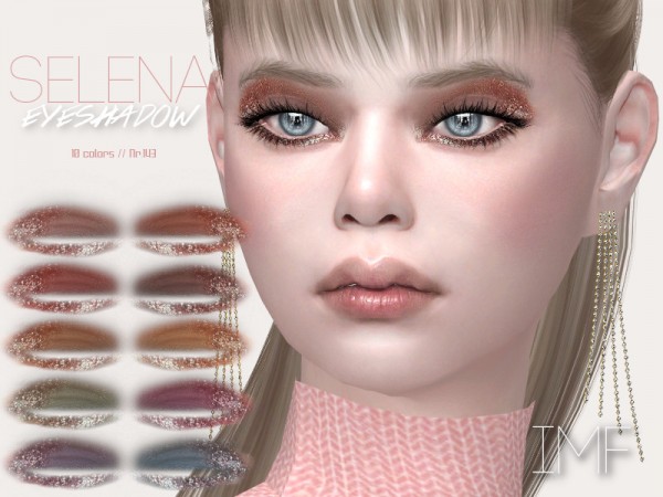  The Sims Resource: Selena Eyeshadow N.143 by IzzieMcFire