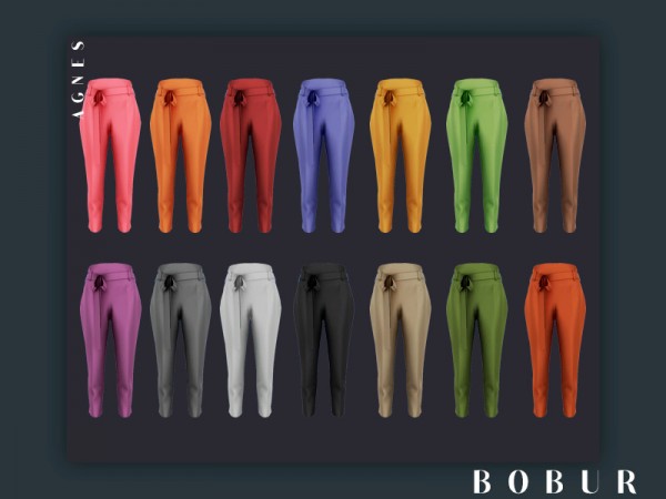  The Sims Resource: Agnes pants by Bobur