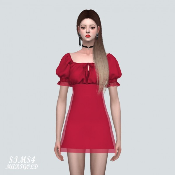  SIMS4 Marigold: A Summer Mini Dress